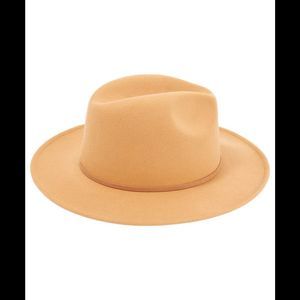Candace Cameron Bure Wide Brim Felt Hat Tan